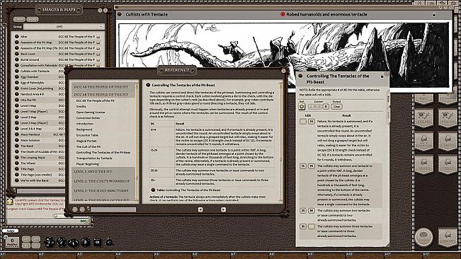 Fantasy Grounds - Dungeon Crawl Classics #68: The People of the Pit (DCC)