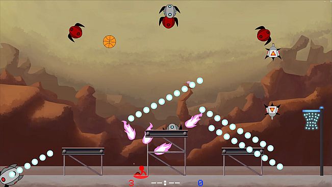 Bullet Barrage Basketball