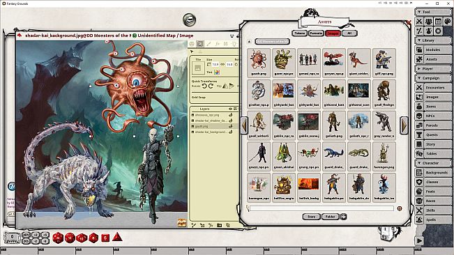 Fantasy Grounds - D&D Mordenkainen Presents Monsters of the Multiverse