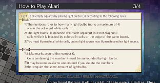 Puzzle by Nikoli W Akari