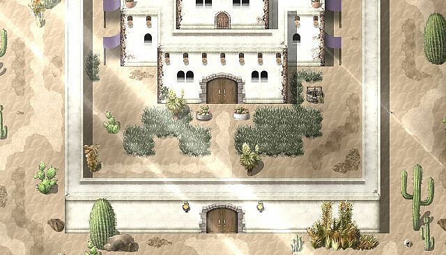 RPG Maker MZ - KR Untamed Desert Tileset