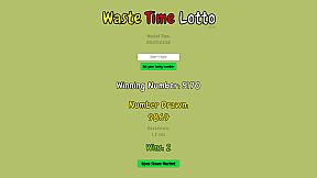 Waste Time Lotto