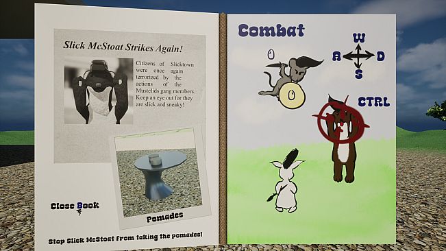 Pompadour Panic: Bunny Bravo vs Slick McStoat