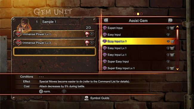 Street Fighter X Tekken: Street Fighter/Tekken Shared Assist Gem Pack 1