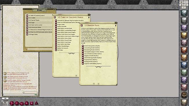 Fantasy Grounds - Mythic Monsters #13: Dragons (PFRPG)
