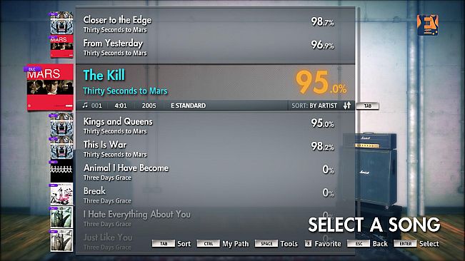Rocksmith 2014 – Thirty Seconds to Mars - “The Kill”