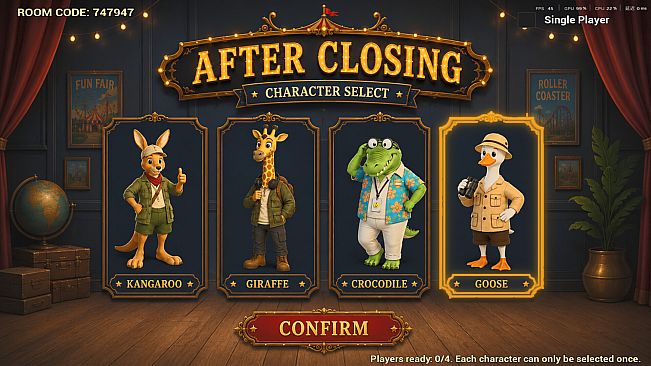After closing