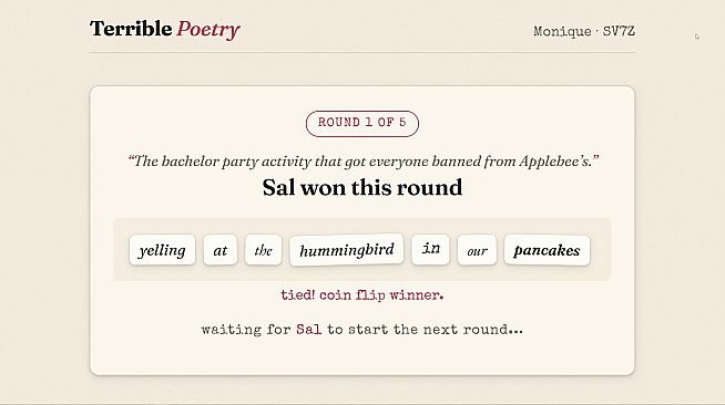 Terrible Poetry