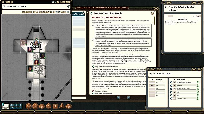 Fantasy Grounds - Fifth Edition Fantasy #6: Raiders of the Lost Oasis
