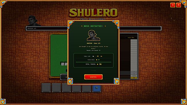SHULERO – Dice Roguelike