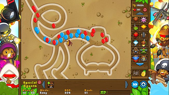 Bloons TD 5 - Classic Dart Monkey Skin