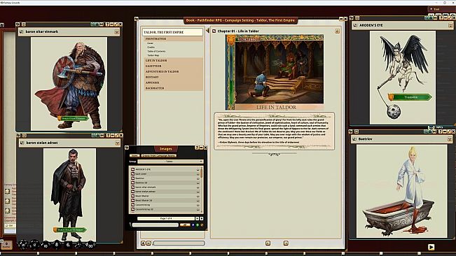 Fantasy Grounds - Pathfinder RPG - Campaign Setting: Taldor, The First Empire