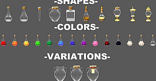 Visual Novel Maker - Potions Asset Pack 4K Vol 2