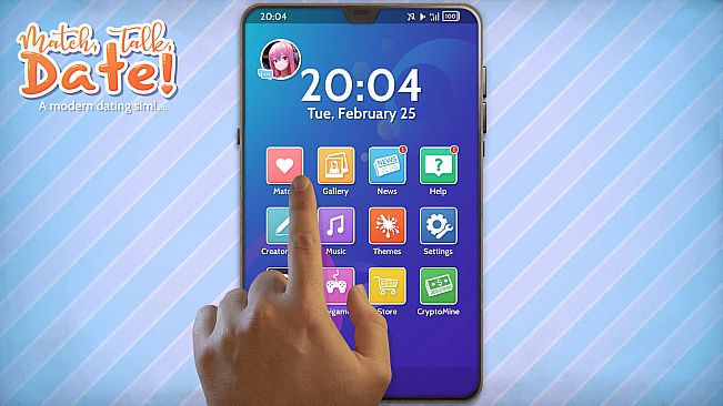 Match, Talk, Date! - A modern dating sim!