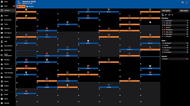 Hockey Legacy Manager 25