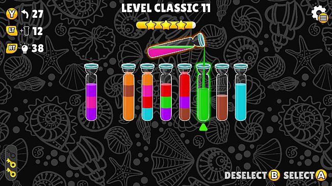 Color Water Sort: Gold Edition