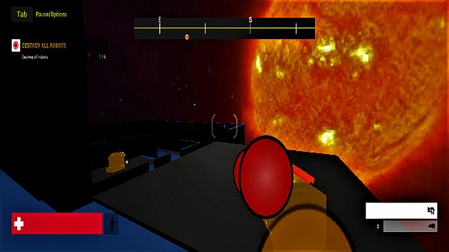 FPS Robot Attack Minigame