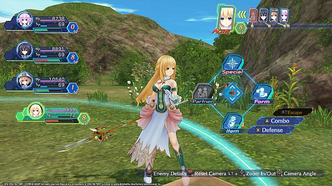 Megadimension Neptunia VIIR - 4 Goddesses Online Novice Class Weapon Set