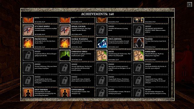 A Game About Achieving Stuff