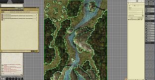 Fantasy Grounds - Pathfinder RPG - Pathfinder Flip-Mat - Classic Deep Forest