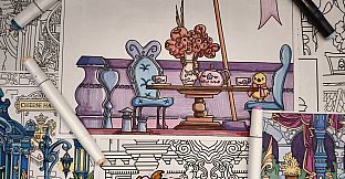 FIND KITTENS 11: Dollhouse - Coloring Book