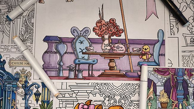 FIND KITTENS 11: Dollhouse - Coloring Book