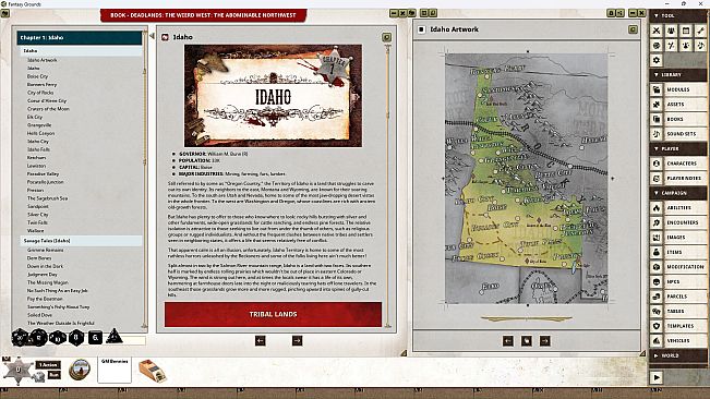Fantasy Grounds - Deadlands: Guide to Weird West - The Abominable Northwest (Savage Worlds)