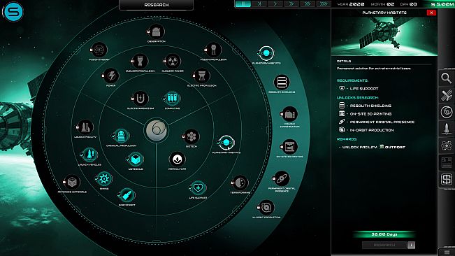 Solar Expanse - Space Exploration Manager
