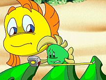Freddi Fish 5 featuring Mess Hall Mania: The Case of the Creature of Coral Cove