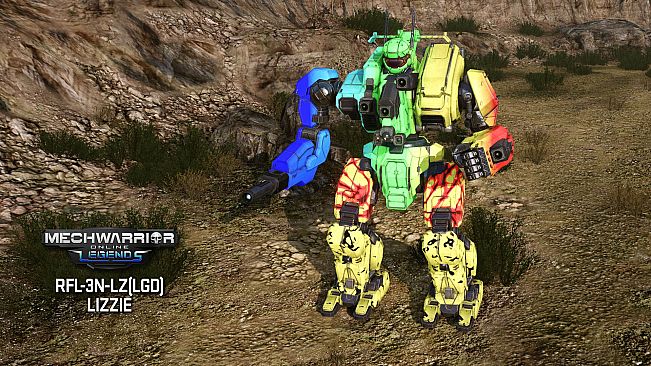 MechWarrior Online - Shorty and Lizzie Legendary Mech Pack