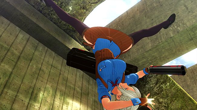 OneeChanbara ORIGIN - Exclusive Lei Costume: Lei's Work Uniform Western Blue