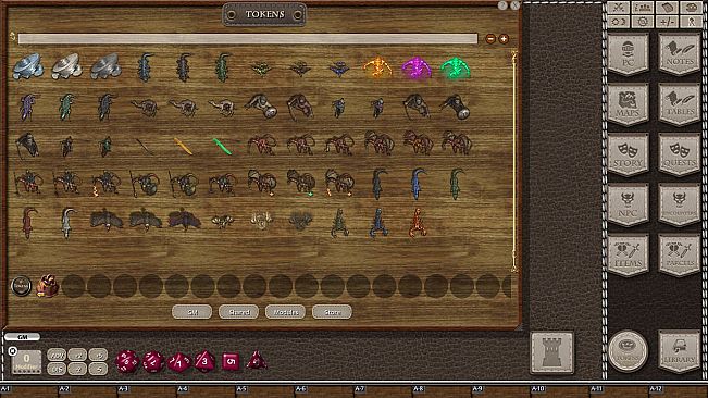 Fantasy Grounds - Jans Token Pack 33 - Desert Creatures 2