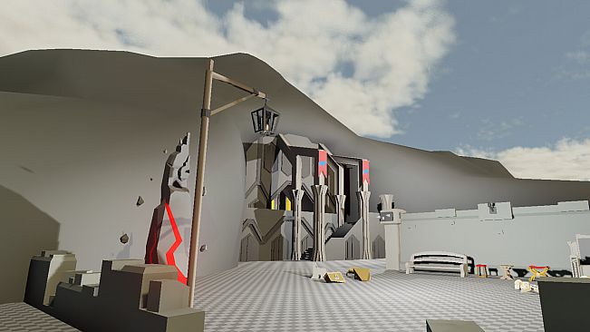 GameGuru MAX - Low Poly Mountain Fortress