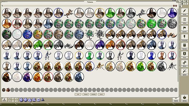 Fantasy Grounds - Creatures A-Z, Volume 4 (Token Pack)