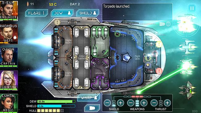 Heliconian - Starship Crew Control