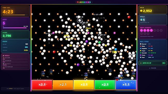 Plonkers - totally bonkers plinko