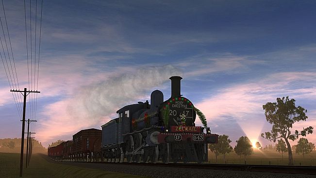 Trainz Plus DLC - ZecRail 2017 Christmas Train