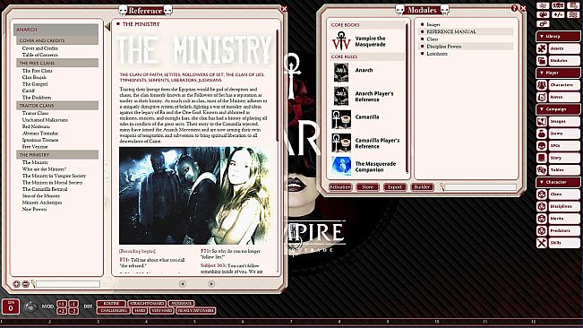 Fantasy Grounds - Vampire: The Masquerade, Anarch