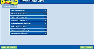 Professor Teaches PowerPoint 2019