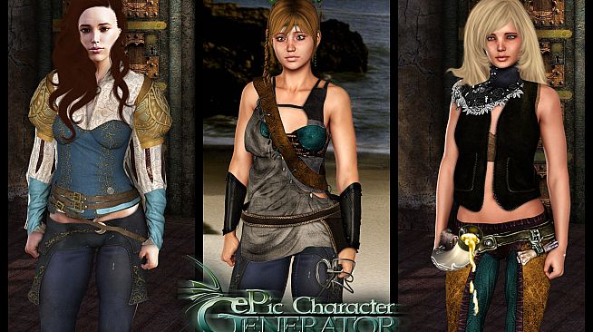 ePic Character Generator - Season #2: Female Adventurer #2