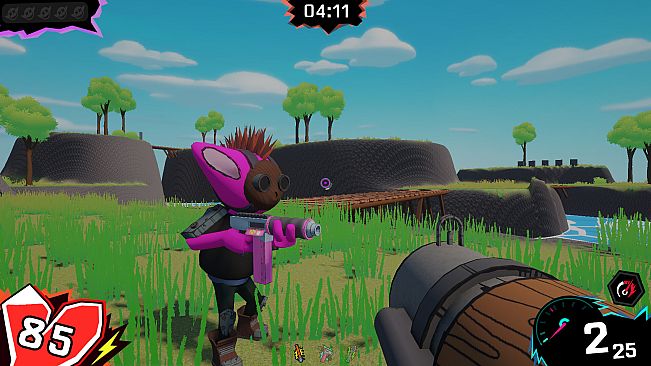 Crazi Krazy Big Baby Bad And Mad Fun With Guns, Boi, Goblin Game