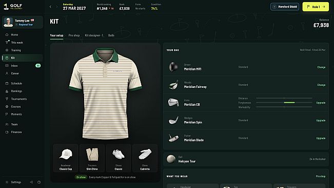 Golf: The Journey - Career Sim