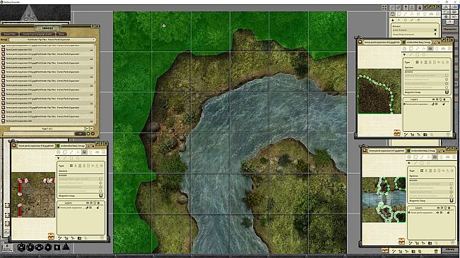 Fantasy Grounds - Pathfinder RPG - Flip-Tiles - Forest Perils Expansion
