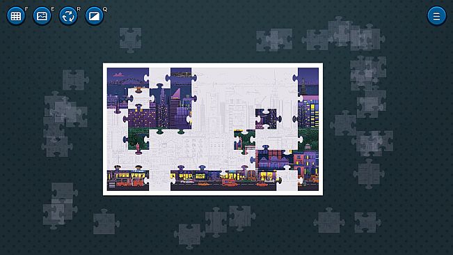 Hidden Cats in Jigsaw Puzzle - New York