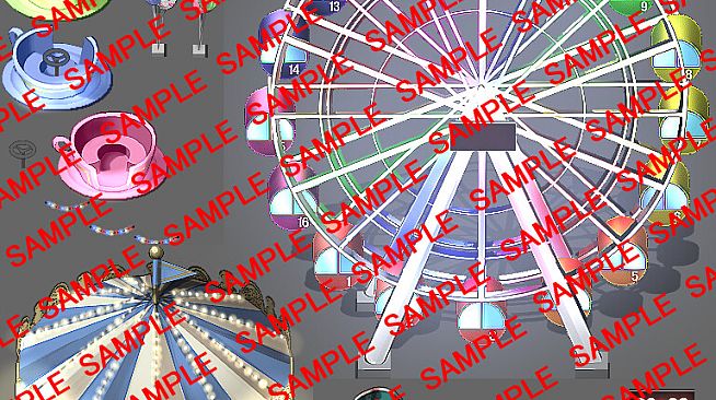 RPG Maker MV - Amusement park! Tile set