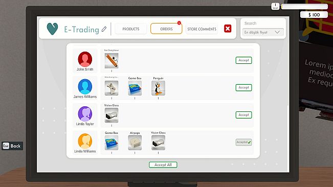 E-Trading Simulator: Prologue