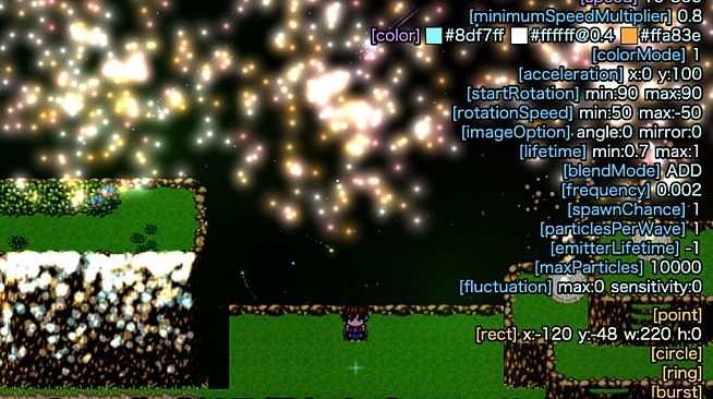 RPG Maker MZ - Particle System Plugin - TRP Particle MZ