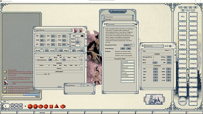 Fantasy Grounds - FG Theme - Winter