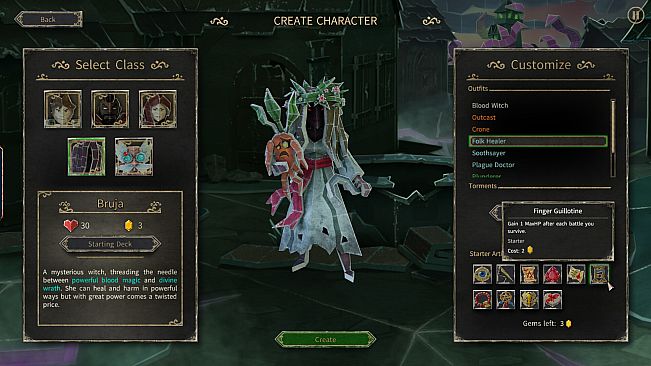 HELLCARD - Bruja, the Blood Witch