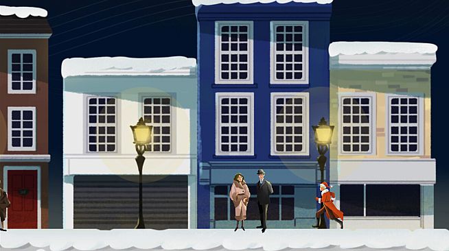 Santa and present chaos